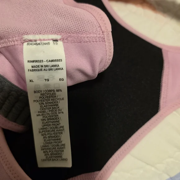 Nike Women's Pink Sports Bra - Picture 4 of 5